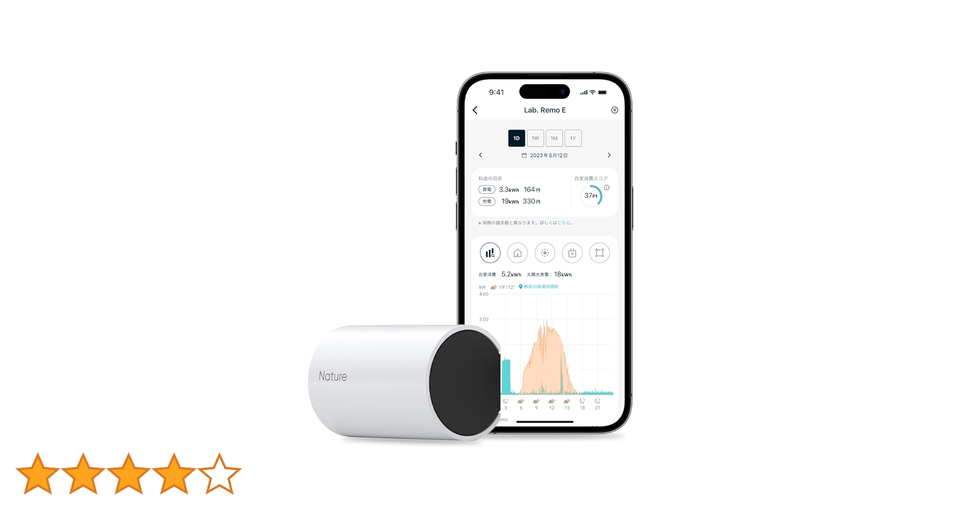 その他 NATURE - Nature Remo E lite 工事不要、自宅の電力消費を見える化する「Nature Remo E lite